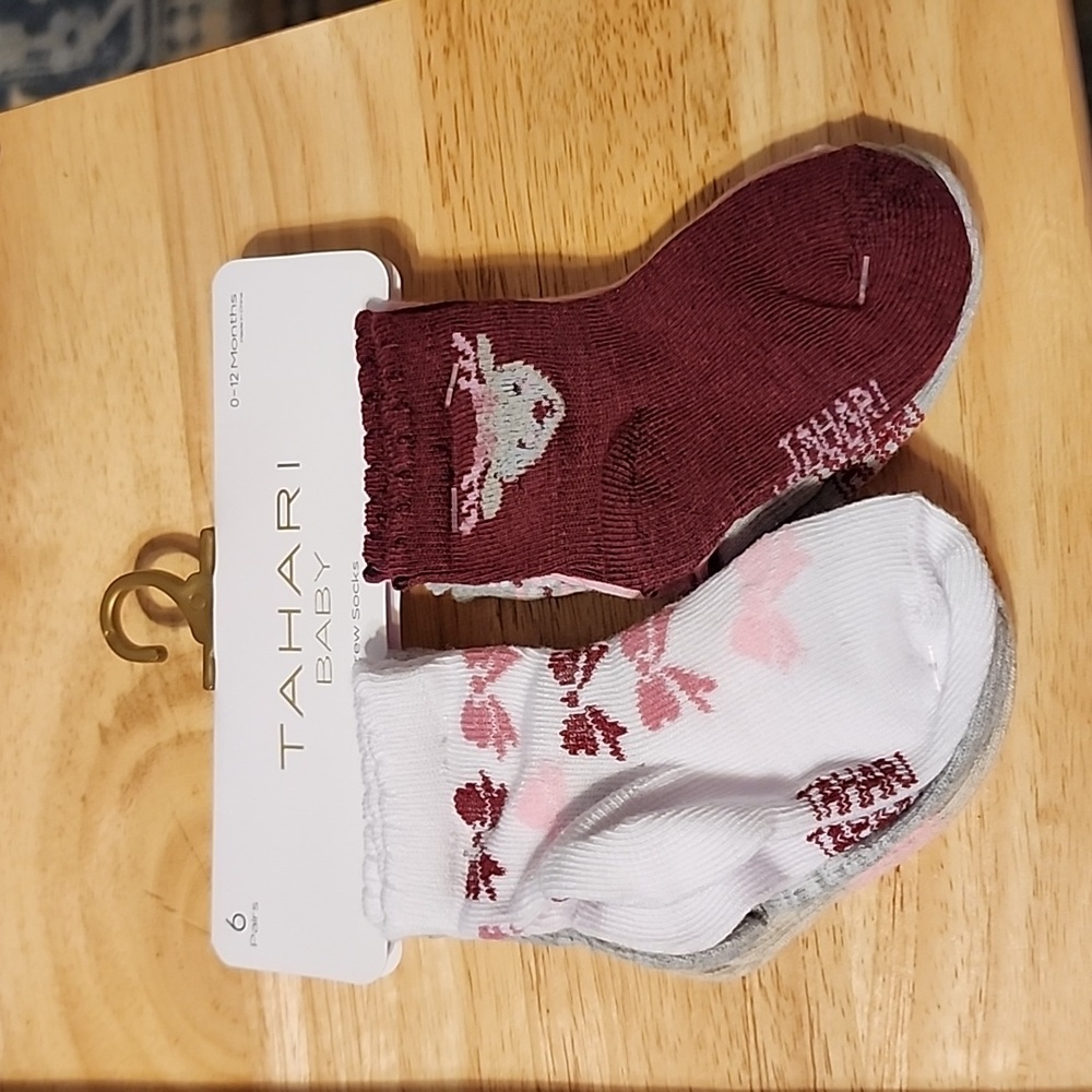 ❤️Tahari baby socks